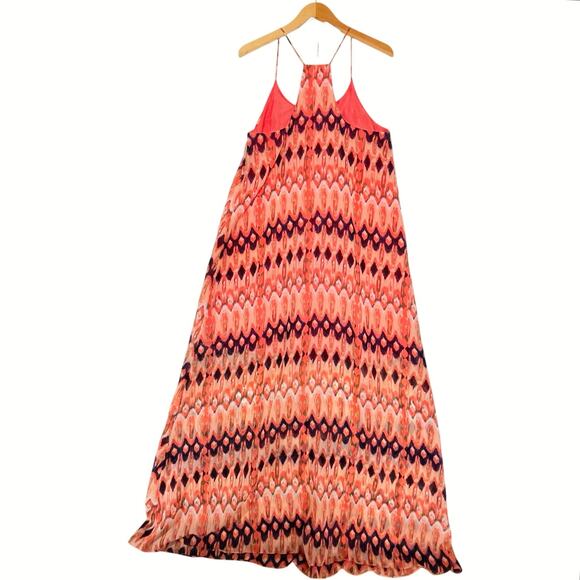 ANTHROPOLOGIE BISHOP + YOUNG Women’s Geo Print Racerback Maxi dress - Picture 5 of 5
